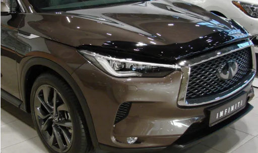 Дефлектор капота (мухобойка) Infiniti QX50 2013- SIM